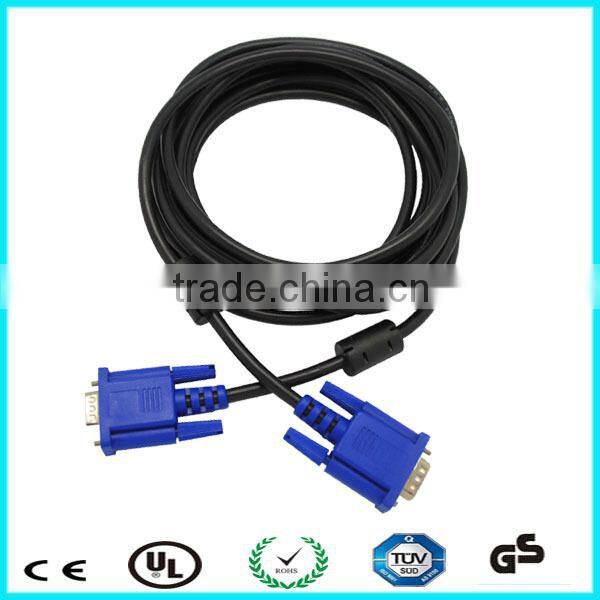 15 pin male to male super monitor vga cord cable