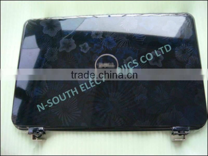 Laptop back cover for dell 13r n3010 black figure with hinge 019vgf