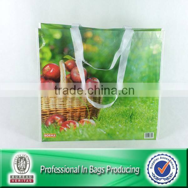Lead free Recycled Bottle Fabric Reusable Bag Supermarket