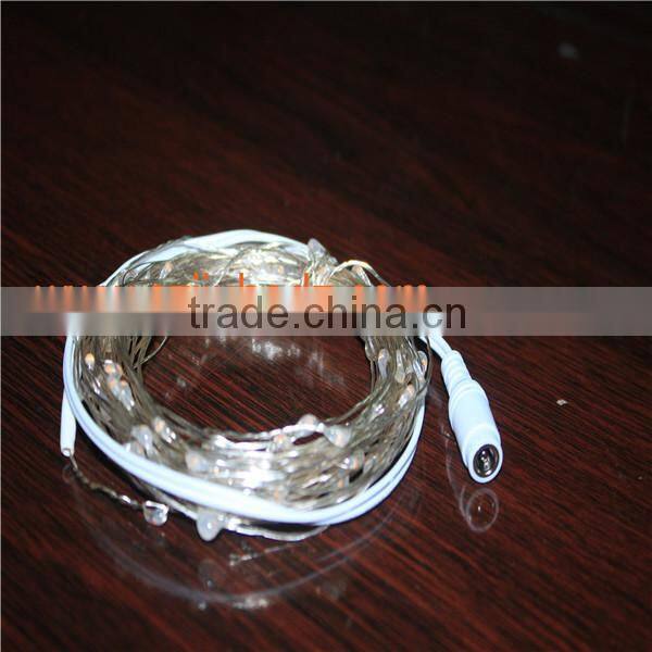 battery operated led copper wire string lights