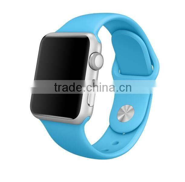 oem welcome colorful silicone band for apple watch