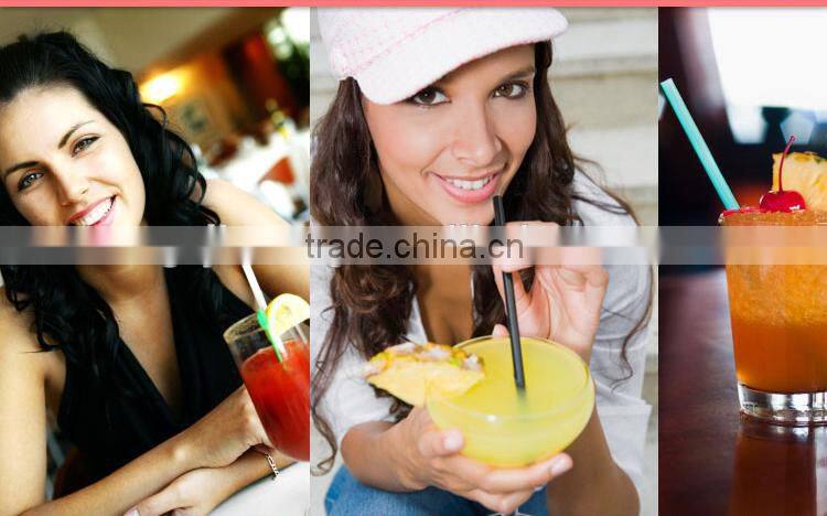 present 1% Promote sales disposable colored plastic straw