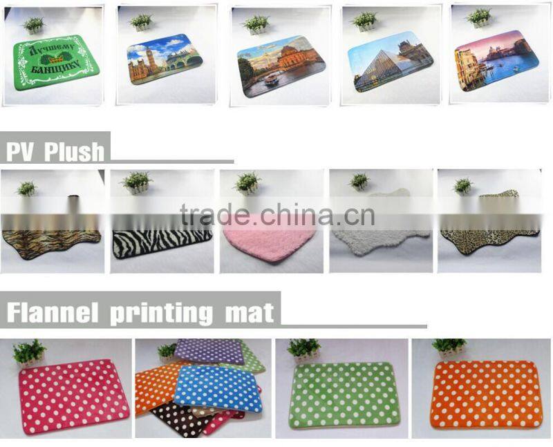 Thin cheap pvc mat on sale