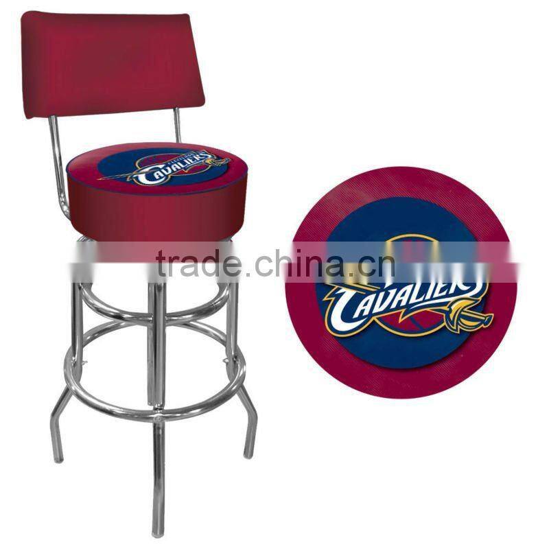 fat pad barstool with backrest CY801B