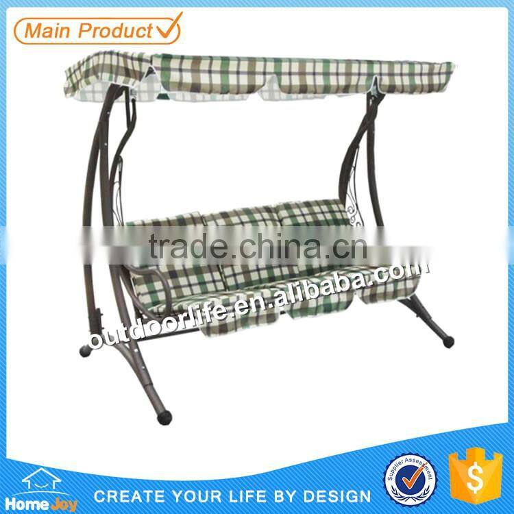 Top quality metal garden swing chair adults indoor