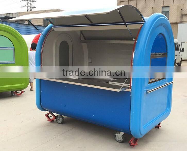 Stainless Steel Hamburger Food Carts Made in China for Street Business and Resturant