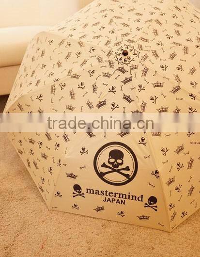 3 folding art design custom print umbrella