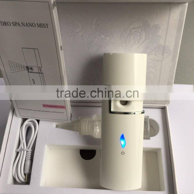 BC-1103B Multi-Function Beauty Equipment Type USB Rechargeable Nano Handy Mist Sprayer