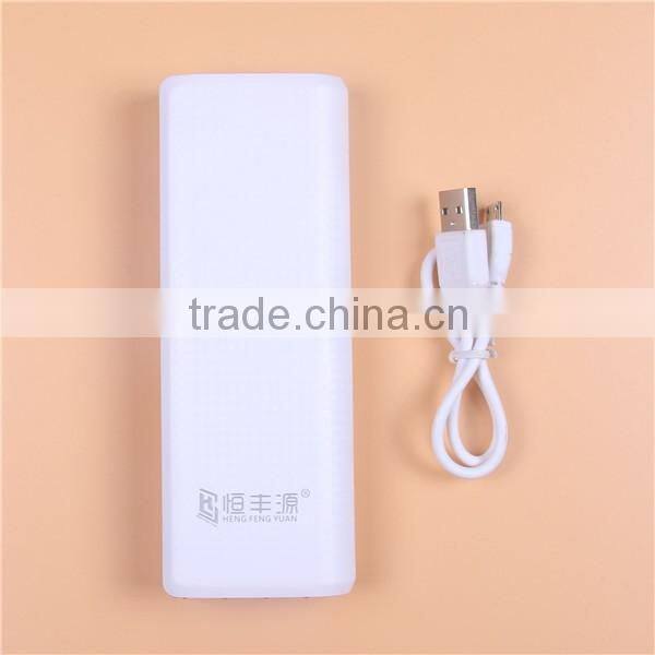 Factory Wholesale 12000mAh Dual USB Power Bank with Table Lamp