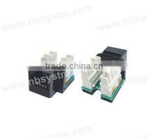 UTP Cat.6 Keystone Jack, 110 type