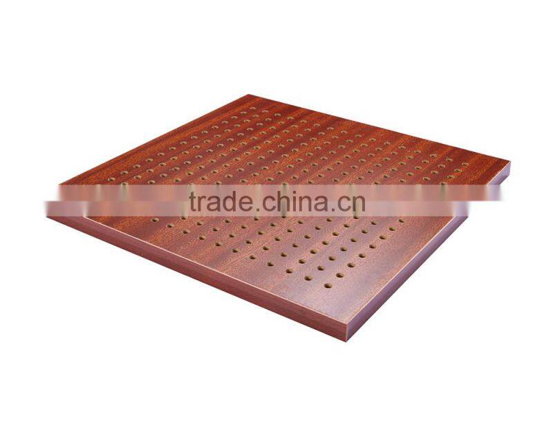 fireproof sheet suspended gypsum board ceiling for sound insulation