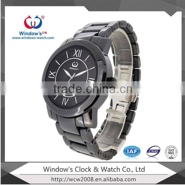 ceramic watch manufacturer cool black wrist watch man