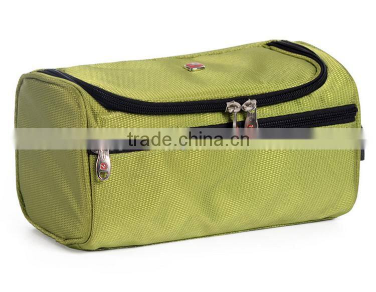 High Quality Cosmetic Oxford Pouch,Square Bottom Lock Pouch