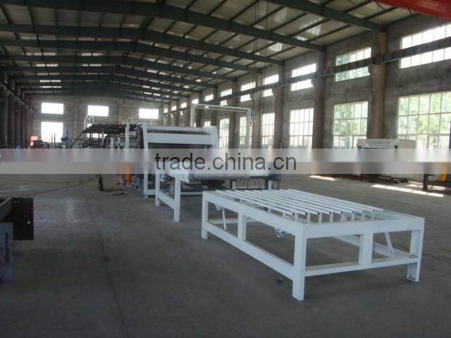 with CE and ISO 9001 corrugated cardboard 3/5/7 ply corrugated cardboard production line/corrugated paper making machine