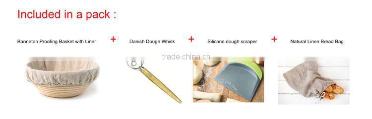 Used for the rising or proofing bread dough banneton proofing basket