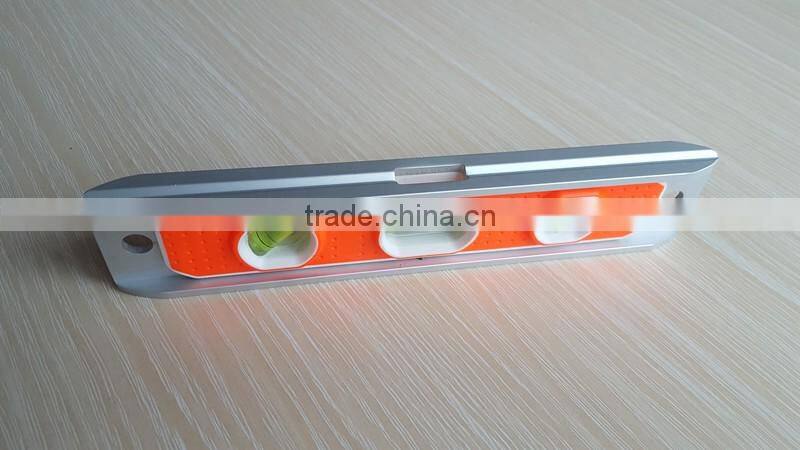 Pipe level measuring instrument,torpedo spirit level,mini heavy-duty spirit level