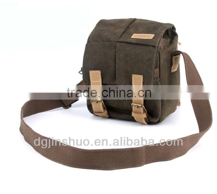 Waterproof Canvas Dslr Camera Mini Shoulder bag