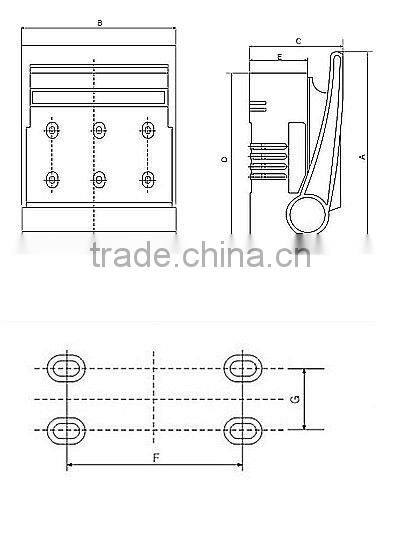 HR18 series fuse type isolating switch