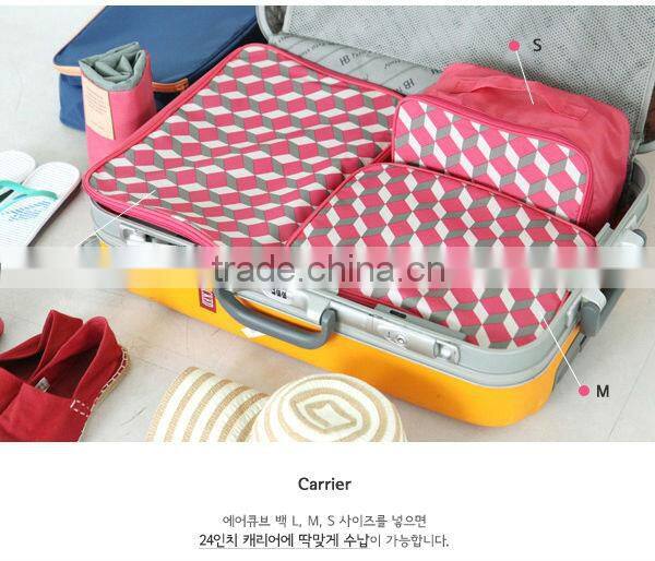 wholesale travel bag,multi-purpose travel bag, 6 color sorting pouch