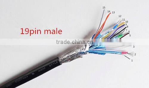 10FT 15 PIN BLACK SVGA VGA ADAPTER Monitor M/M Male To Male Cable CORD FOR PC TV