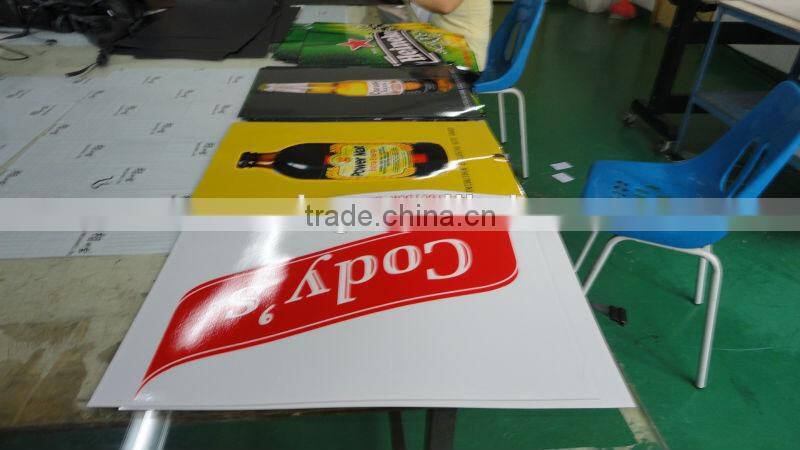 2016 New design full color display , EL panels animated , EL Advertising poster for indoor and outdoor