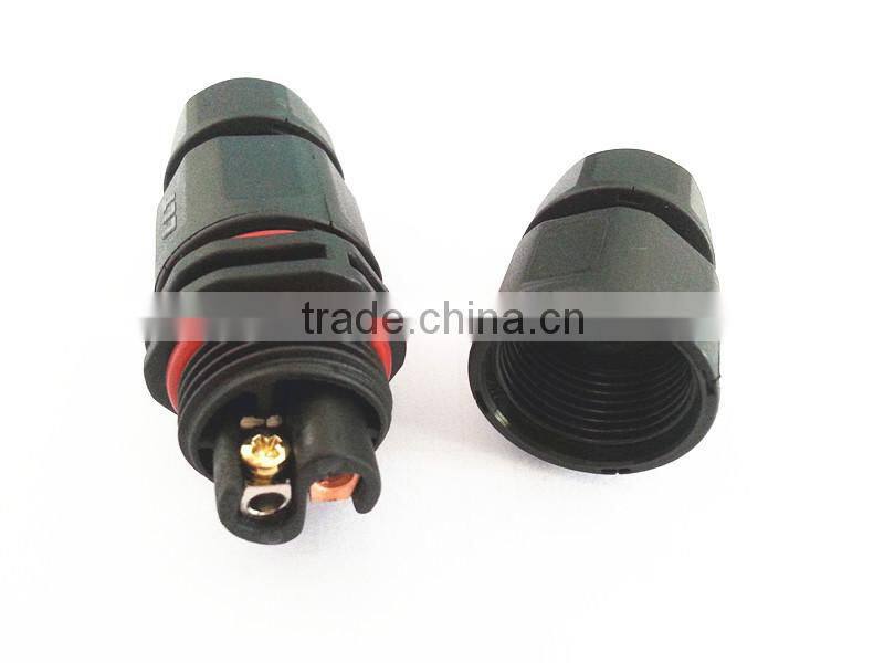 L20 2 pole screw connector solderless waterproof connector street light connector