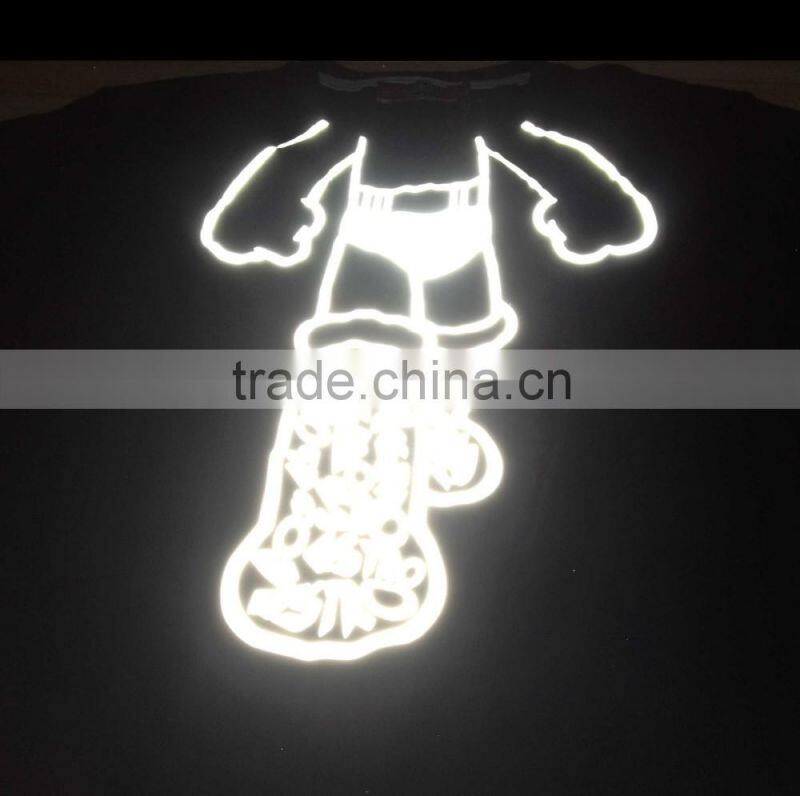 New Products Reflective Heat Transfer Printing Label For Clothing