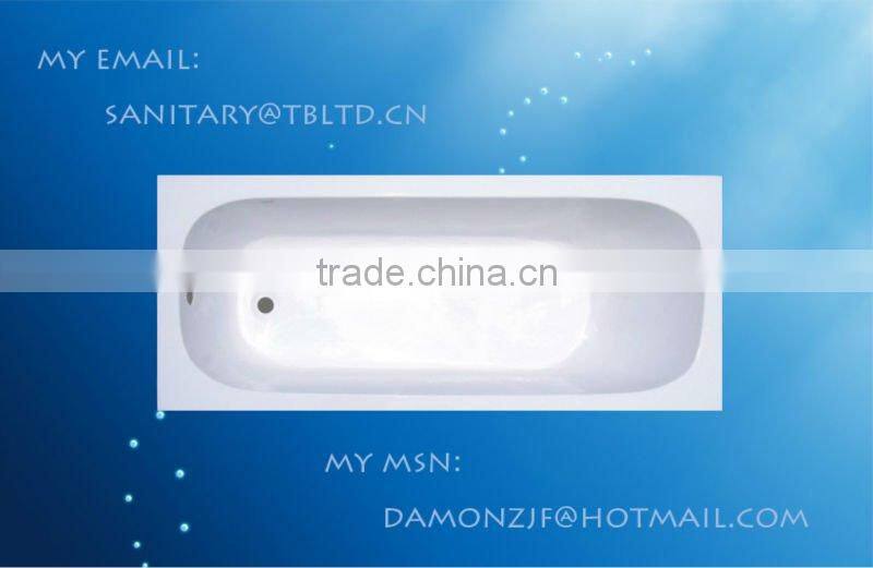 hot sale acrylic bathtub for Australia with skirt panel,apron bathtub,frame bathtub