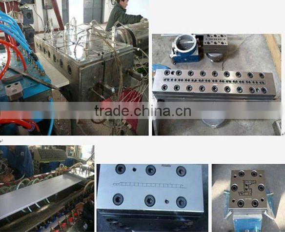 Plastic frame machine/window and wood door frame production line/frame profile machine