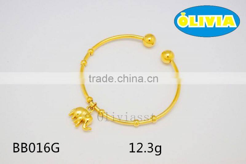 online shopping plain stainless steel bangle