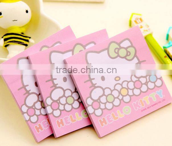 custom note pad with cat in good quality