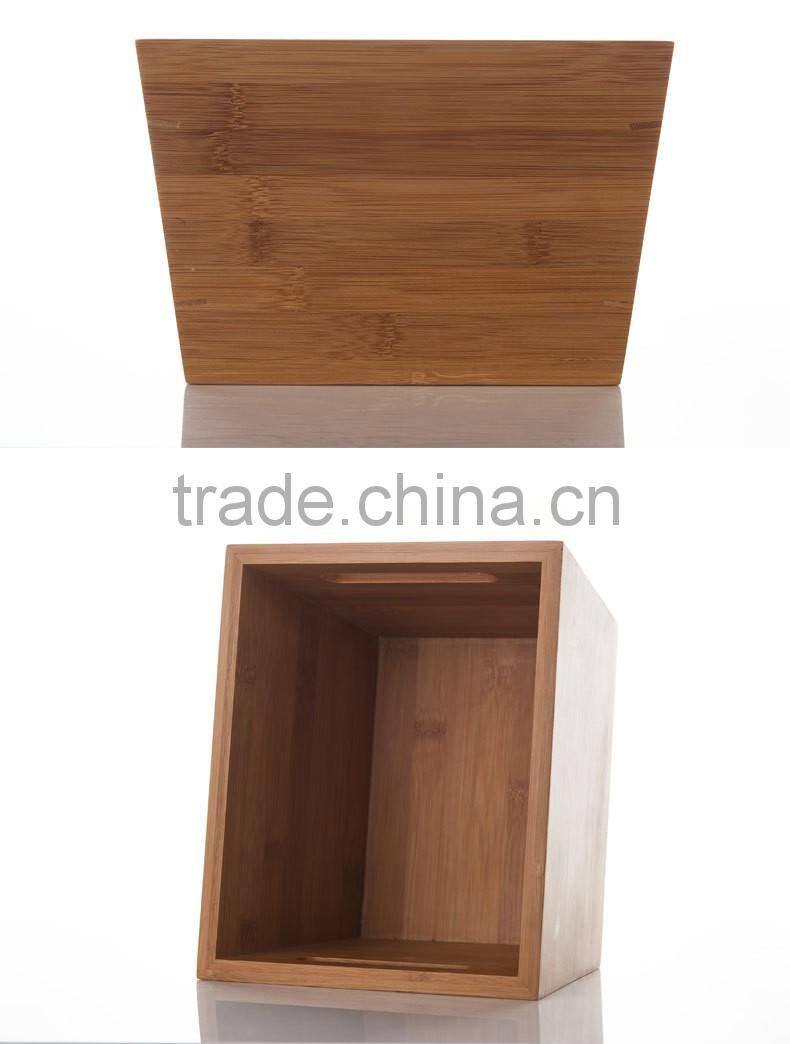 Practical Natural Made Bamboo Product Office Storage Bamboo Box