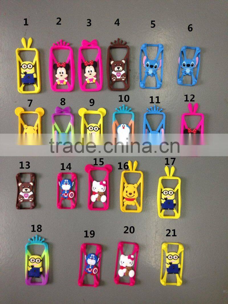 High quality silicone mobile phone frame with factory price