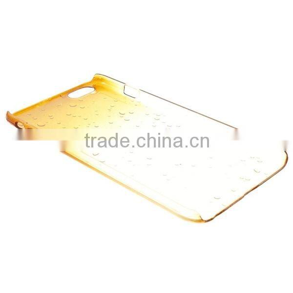 Hard 3D raindrop case for Apple Iphone 6,Rain drop design case for iphone6