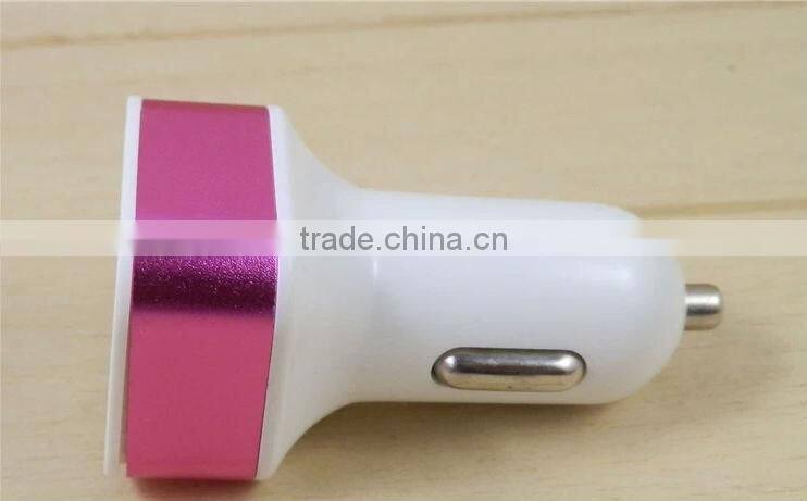 2.1A Dual USB Car Charger for iPhone ipod Samsung Galaxy S3 S4