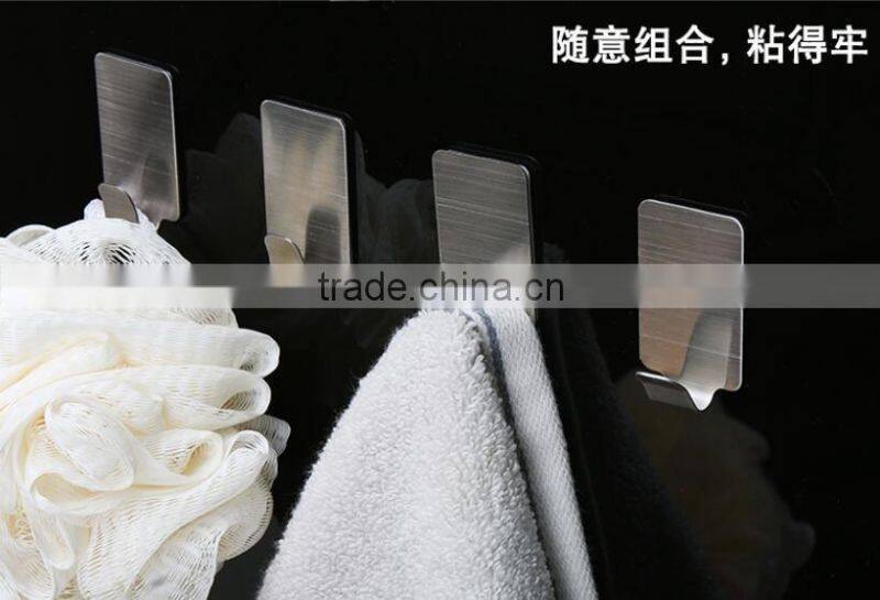 Steel adhesive hook and steel sticky hook