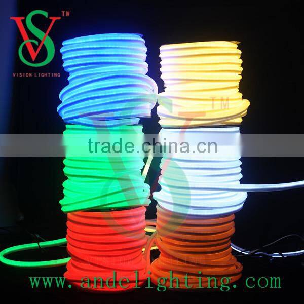 Super bright ultra thin neo led neon flex rope lighting