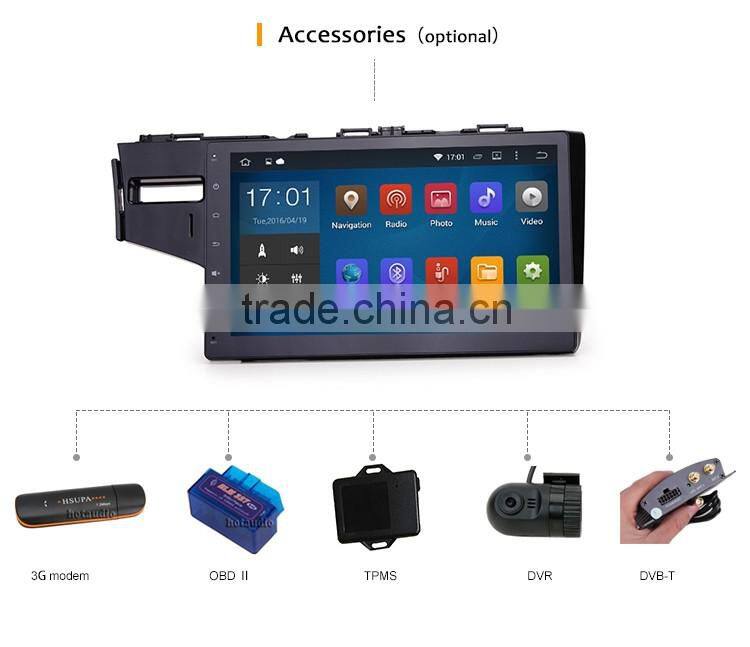 10.2 Inch Special and Humanized Design car player dvd with GPS for honda