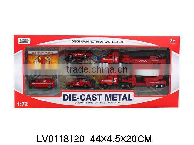 City set toy cars,Die cast toy,City toys set kids Fire Set toy
