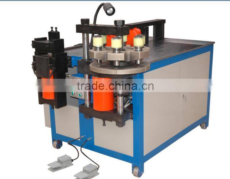 multi-functional copper bus bar processing machine