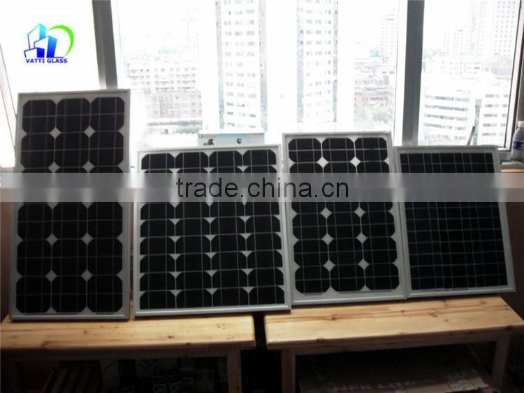 3.2mm Low-iron Tempered Glass Use To Cover The Solar Cells