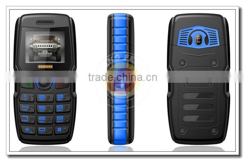 1.77 Inch Screen Quad Band FM GSM Dual SIM Card FM Big Torch Unlocked Big Battery Bulk China Mobile Phone B30