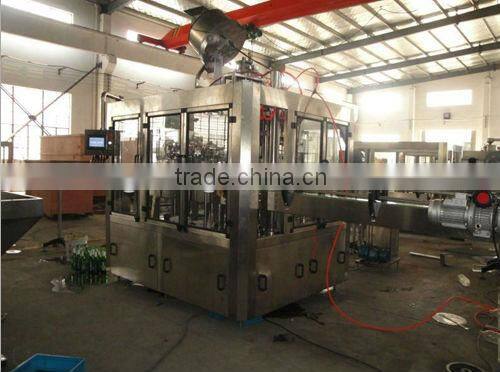 Small Capactiy Glass Bottle Water / Juice / Beer Filling Machine
