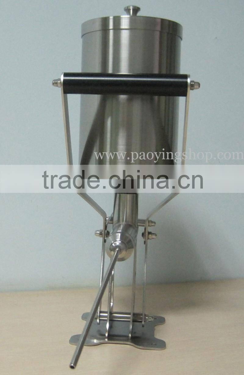 Stainless Steel 2.3L Manual Pastry Spainish Churros Nutella Filler