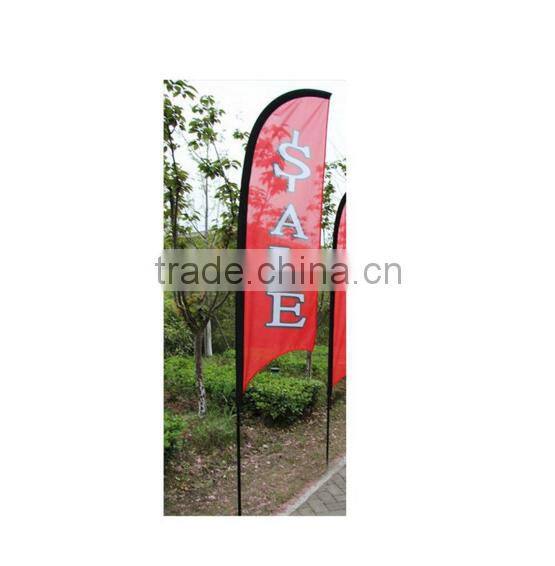 outdoor decorative flying banner flags,PE water base