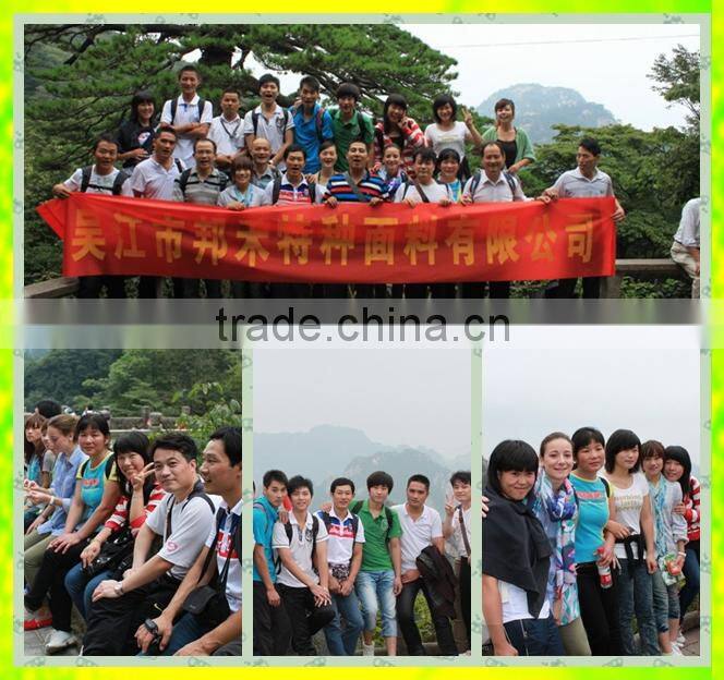 fluorescent poly/cotton fabric/antistatic fabric for safety vest(TPC600)