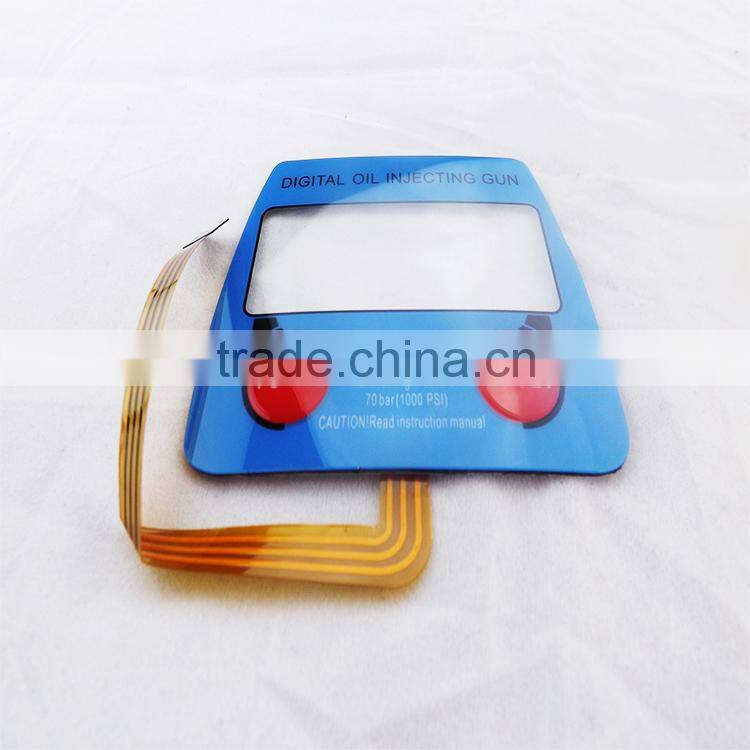 Printed Tactile Membrane Switch Keypad With Flexible Circuit