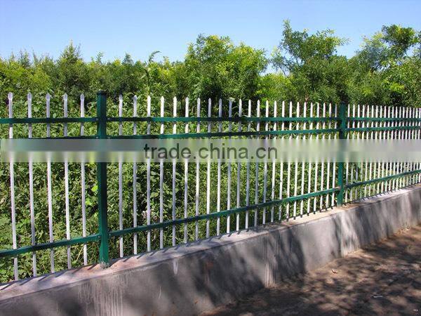ISO9001 Most popular Assembled Zinc Steel Fence