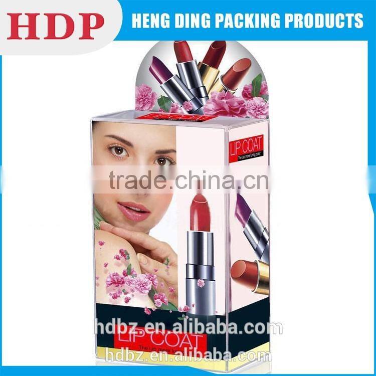 custom logo delicate high quality cosmetic box packaging