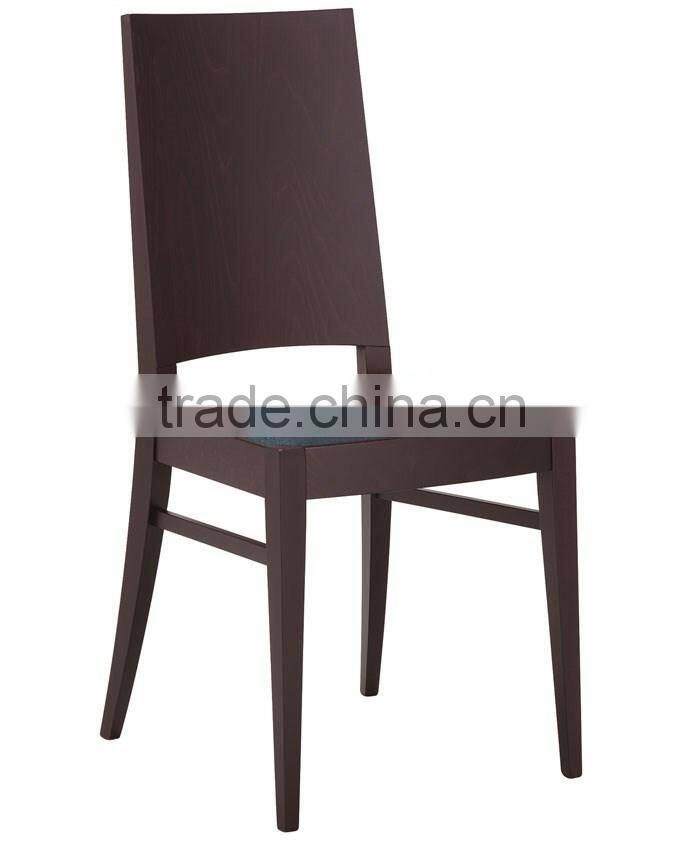 China wooden plywood backrest chair used for restaurant/dining room